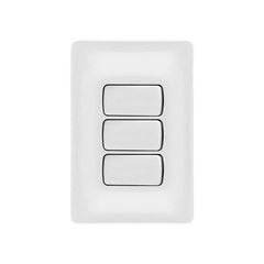 PIAL ZEFFIA LINHA BR 2 INTERRUPTORES SIMPLES + 1 INTERRUPTOR PARALELO