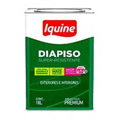 TINTA ACRÍLICA FOSCA DIAPISO SUPER-RESISTENTE 18LITROS AMARELO DEMARCAÇÃO IQUINE / REF. 88311805