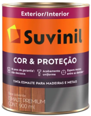 TINTA ESMALTE SOLV COR & PROTEÇÃO 900 ML CINZA MEDIO- SUVINIL