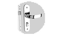 FECHADURA SOPRANO ICARO CROMADA MAÇANETA RETA EXTERNA