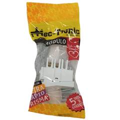 MÓDULO INTERRUPTOR SIMPLES BRANCO S-01MP/80001 PETRA/RAPID/PRISMA MEC-TRONIC