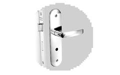 FECHADURA PALI BANHEIRO MAÇANETA RETA ESPELHO 43 ANTIQUE BRASS 03003.0700.15 SOPRANO